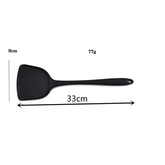 Small Silicone Kitchen Spatula - Scraper for Cooking and Mixing - photo 2