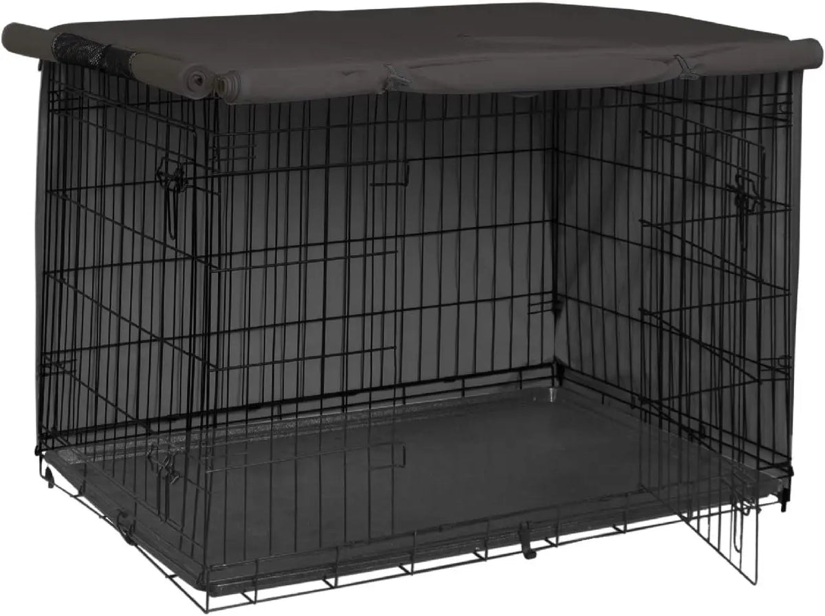 Heavy-Duty Crate Cover for 42 Inch Wire Cages - Black – photo 4
