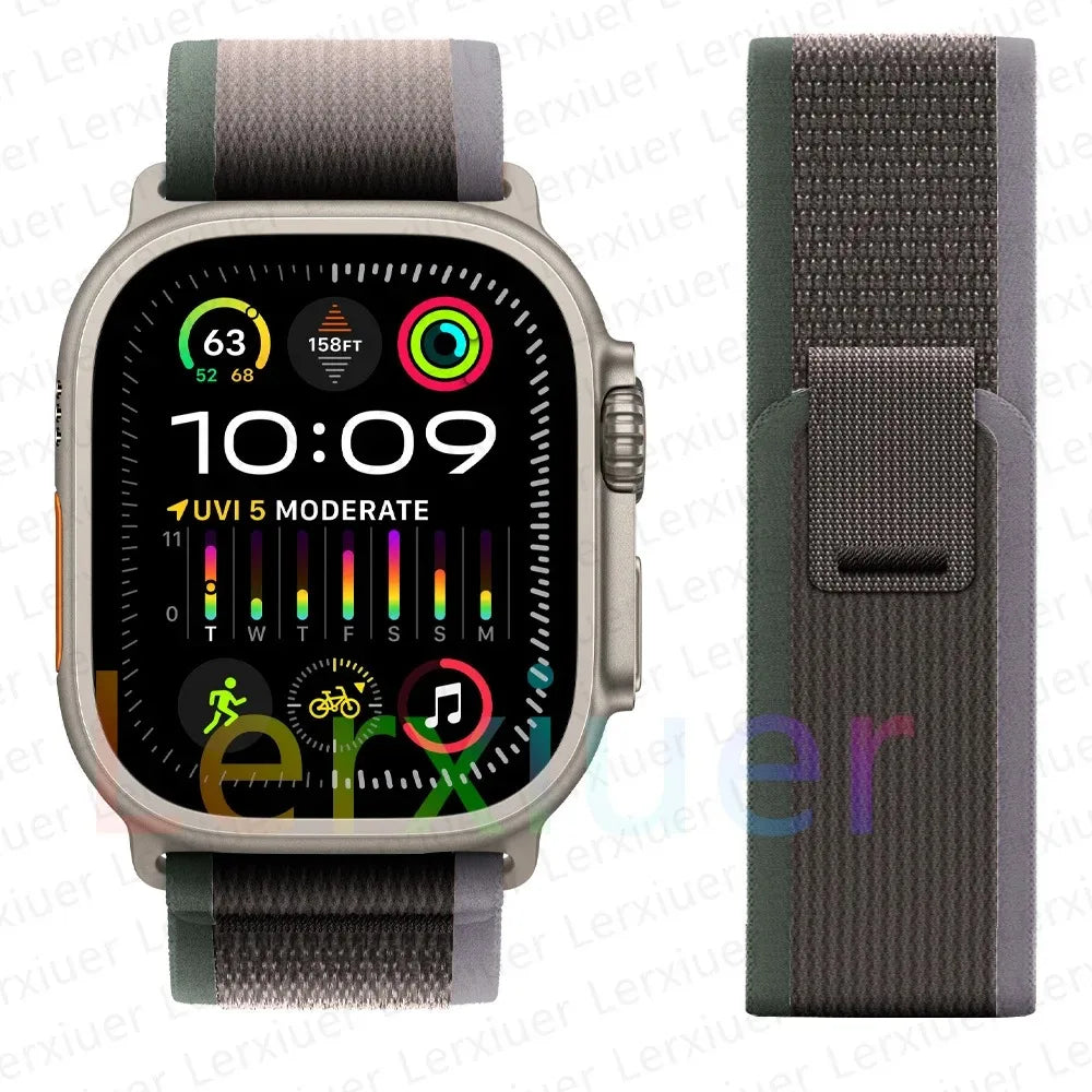 trail loop For apple watch ultra 3 2 Band 49mm 44mm 40mm 45mm 41mm 42mm correa bracelet iWatch series 7 se 8 9 10 11 46mm straps