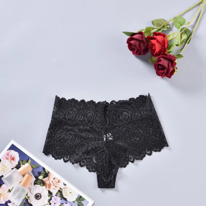 Sexy And Fashionable Women's Lace Triangle Pants Summer Women's Clothing Women's Cotton Underwear Breathable Antibacterial