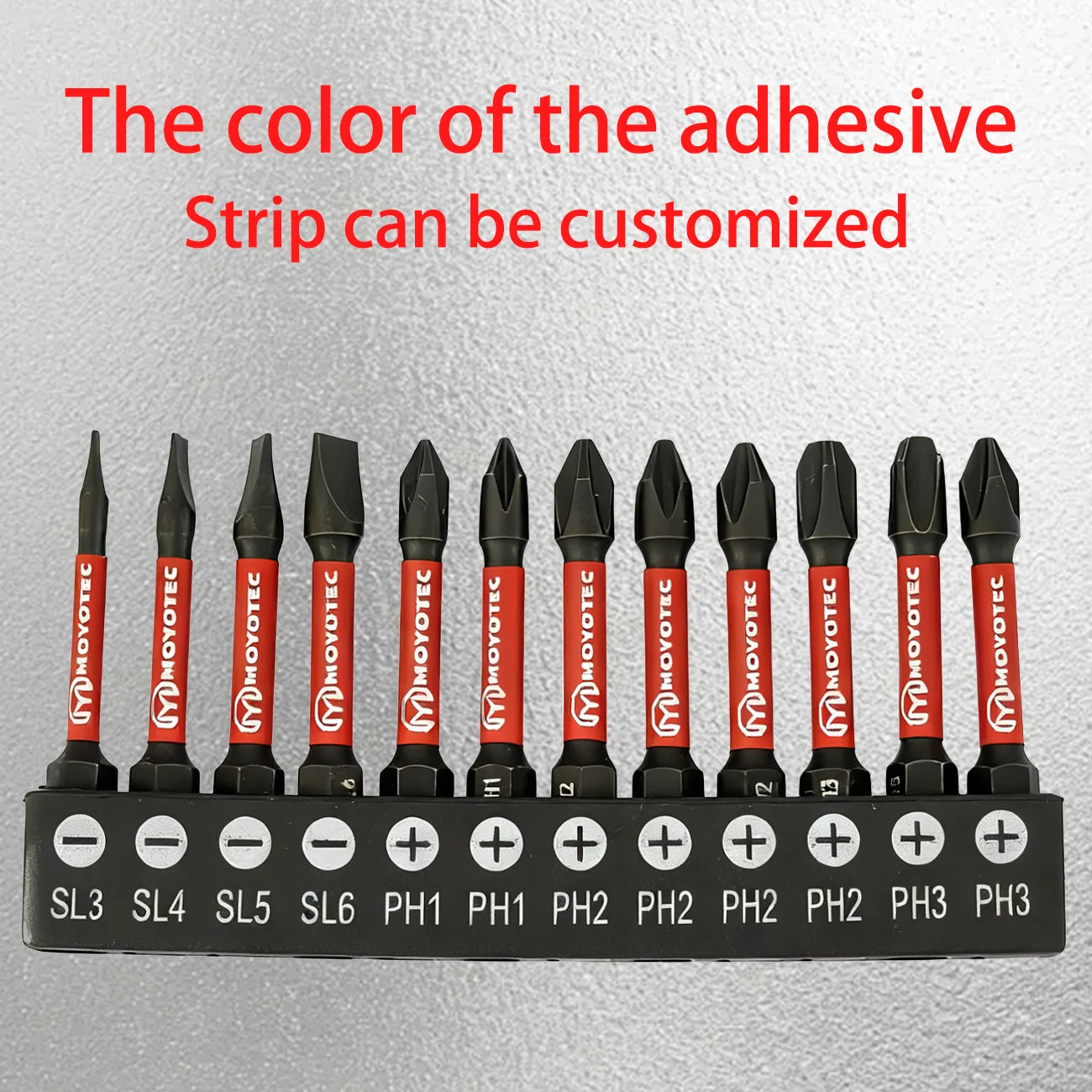 12/24 Pieces of Ph/Sl High-Strength Impact-Resistant Screwdriver Bit Set, 25/50mm S2 Alloy Steel with Strong Magnetism, Suitable for Power Tools