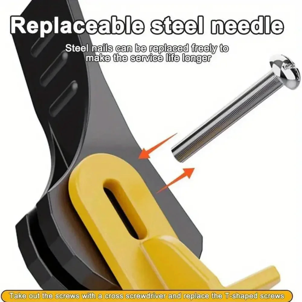 Tile Leveling System Kit, 50 Pieces, Yellow or Red