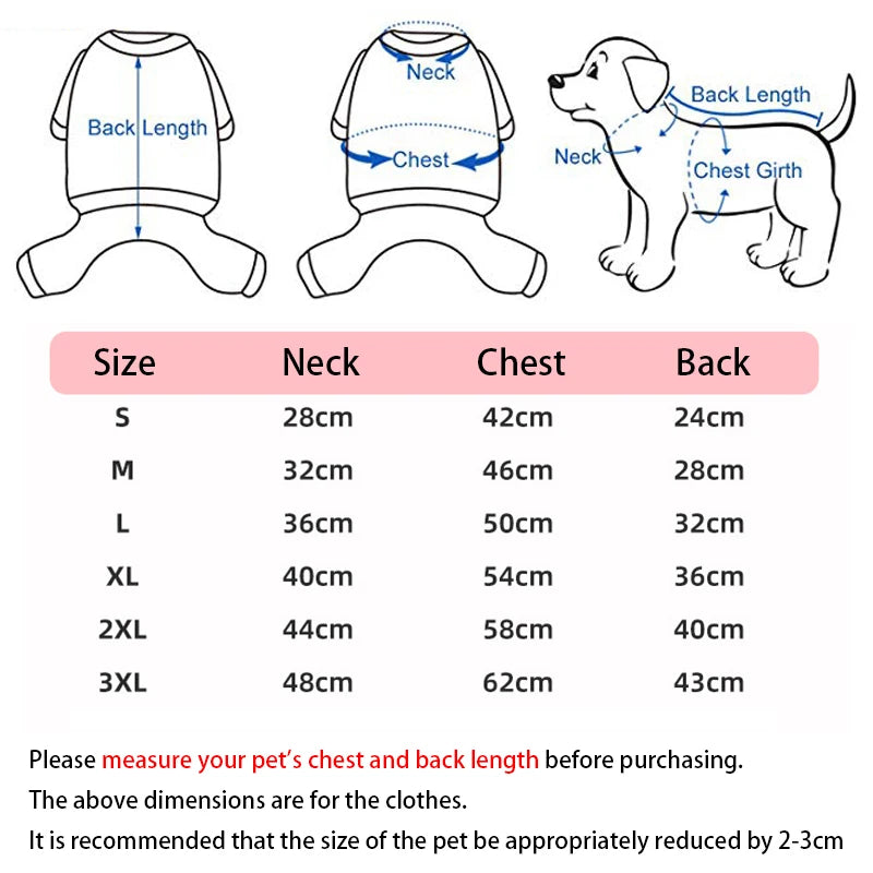 Four-Leg Dog Snowsuit - Warm Winter Jumpsuit for Small Dogs - photo 2