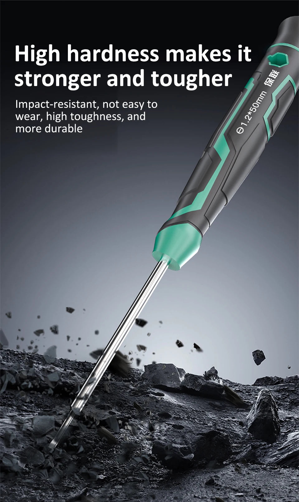 Precision Magnetic Screwdriver Anti-Slip Handle Phillips/Slotted Type Mini Screw Driver Installation and Disassembly Repair Tool