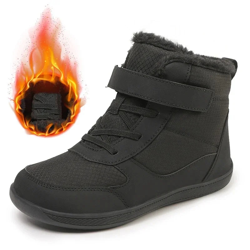 Kids Wide Toe Snow Boots - Minimalist Warm Winter Sneakers - photo 10