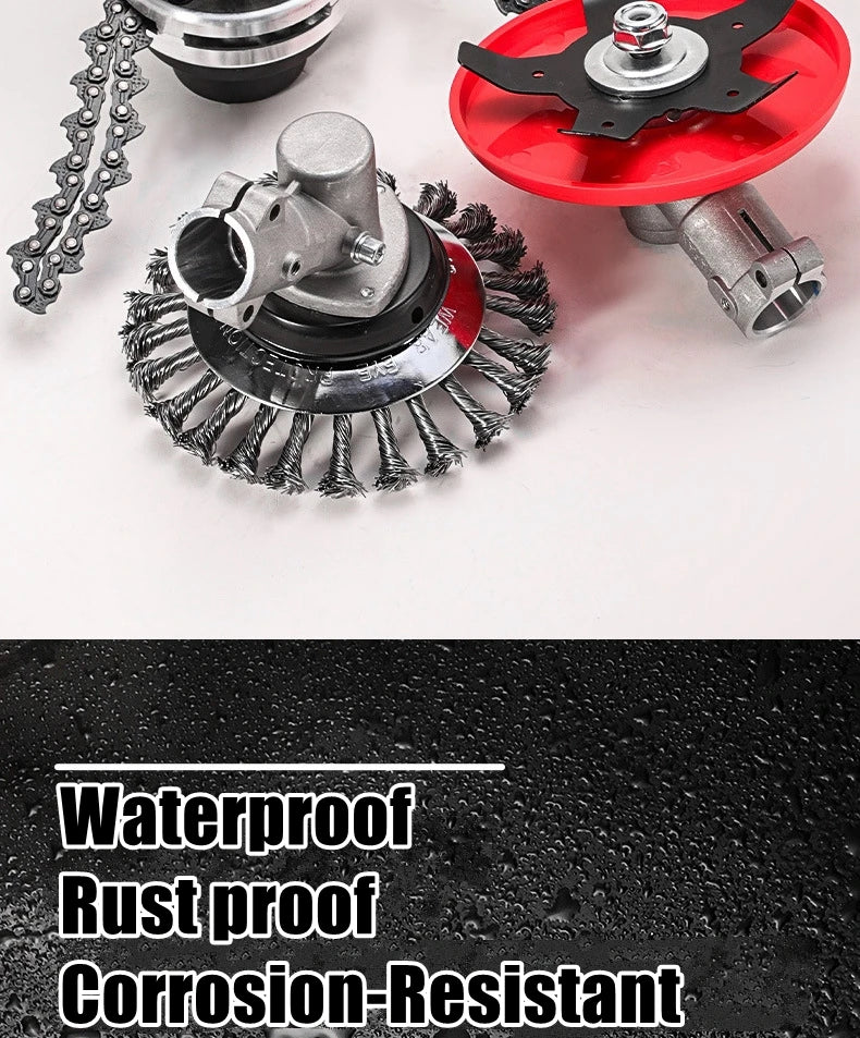 26mm/28mm 9 Tooth Trimmer Gearbox Gearhead Brushcutter Grass Trimmer Replace Gear Head Lawn Mower Parts Gardening Tool