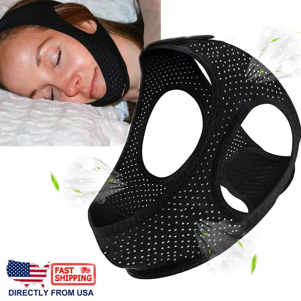 Adjustable Chin Support Strap – Jaw Support Band for More Comfortable Sleep