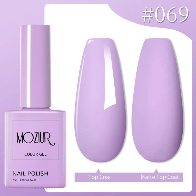 Colorful Hot Sale Uv Gel Nail Polish Set Soak Off Gel Nail Polish 15ml Professional Nail Gel Polishes