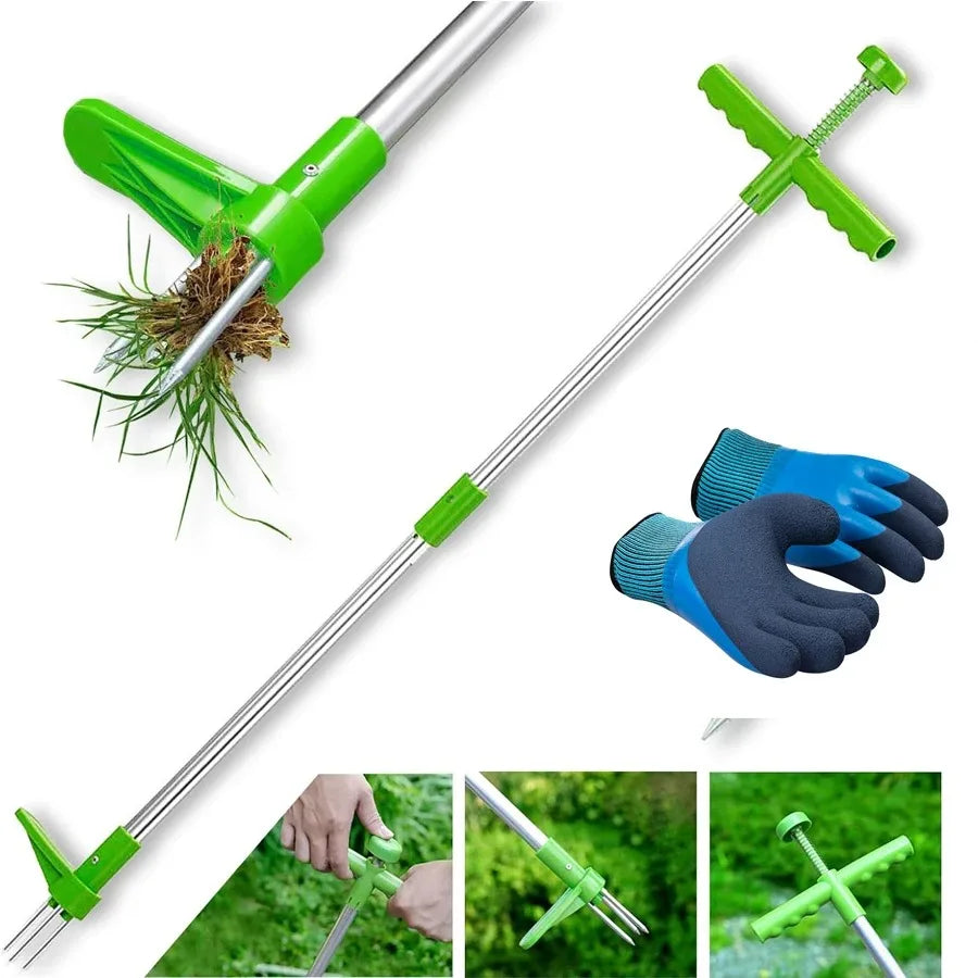Weed Remover Tool Weeder Hand Rural Tools Field Garden Gardening Accessories Wood Root Removal Weeds Equipment Machine Agronomy