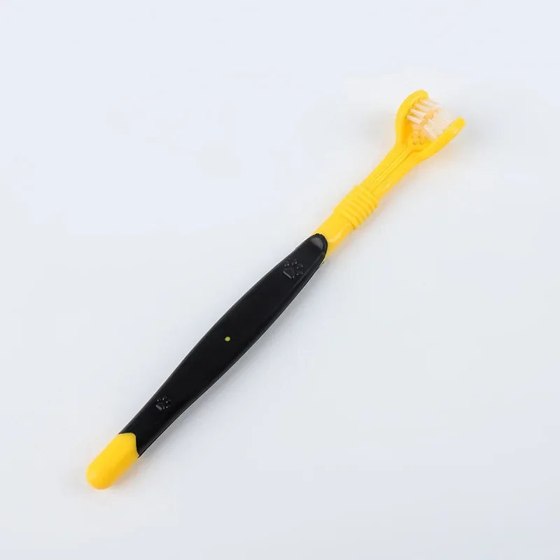 3-Head Soft Pet Toothbrush - Easy-Grip for Small Breeds – photo 10