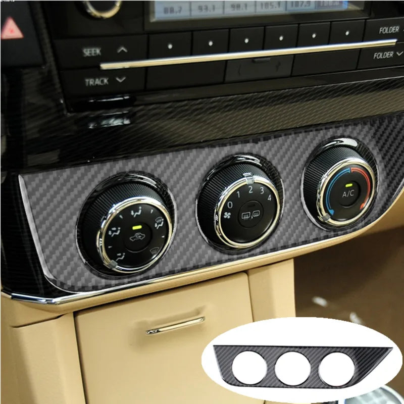 Black Carbon Fiber Car Interior Decoration Protection Sticker Auto Accessories For Toyota Corolla 2014 2015 2016 2017 2018