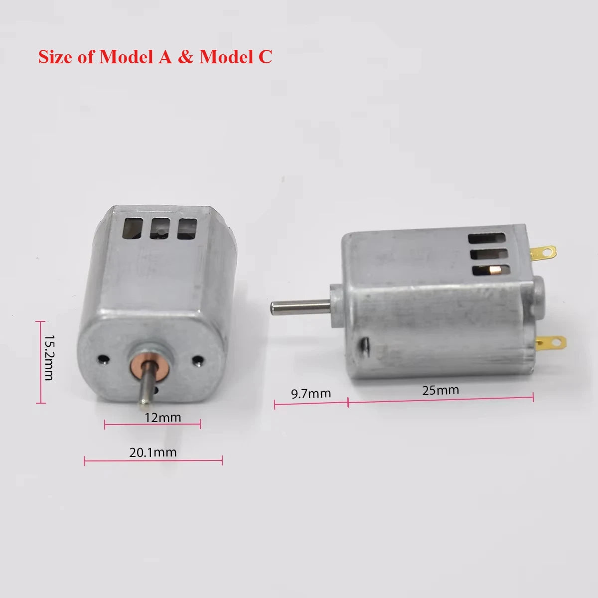 FK-130PH Micro 131SH Carbon Brush Electric Motor DC 3.7V 4.2V 7.4V High Speed Small 15mm*20mm Motor For Toy Slot Car Boat Engine