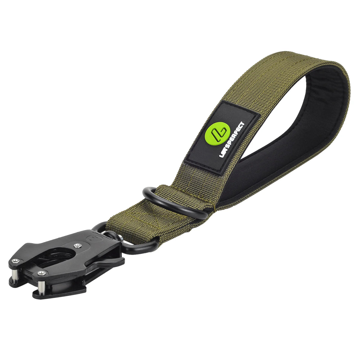 Short Nylon Dog Traffic Lead - Metal Buckle Leash for Large Dogs - photo 10