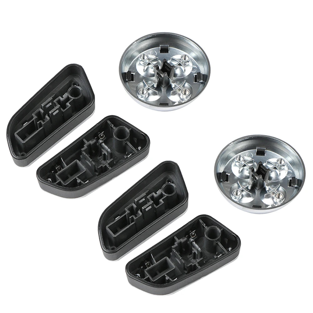 6Pcs Car Seat Adjustment Button Switch Cover Knob Trim for Audi A3 A4 A4L B8 A5 A6 A6L C6 C7 A7 Q3 Q5 Q5L Car Accessories