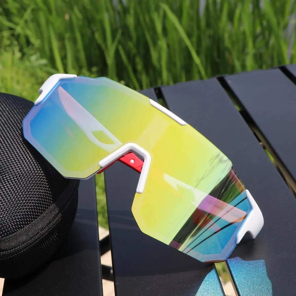 Cycling Sunglasses — Large Frame UV400 Windproof Sport Shades