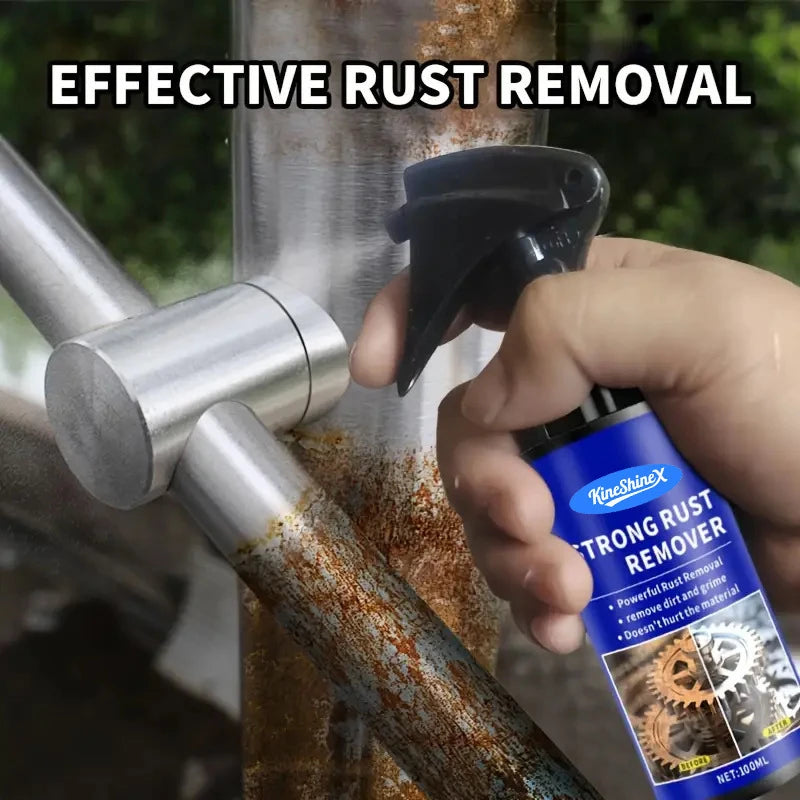 Automotive Rust Remover Spray – Fast-Acting Metal Derusting & Anti-Corrosion Lubricant | 100ml (1pc/3pc)