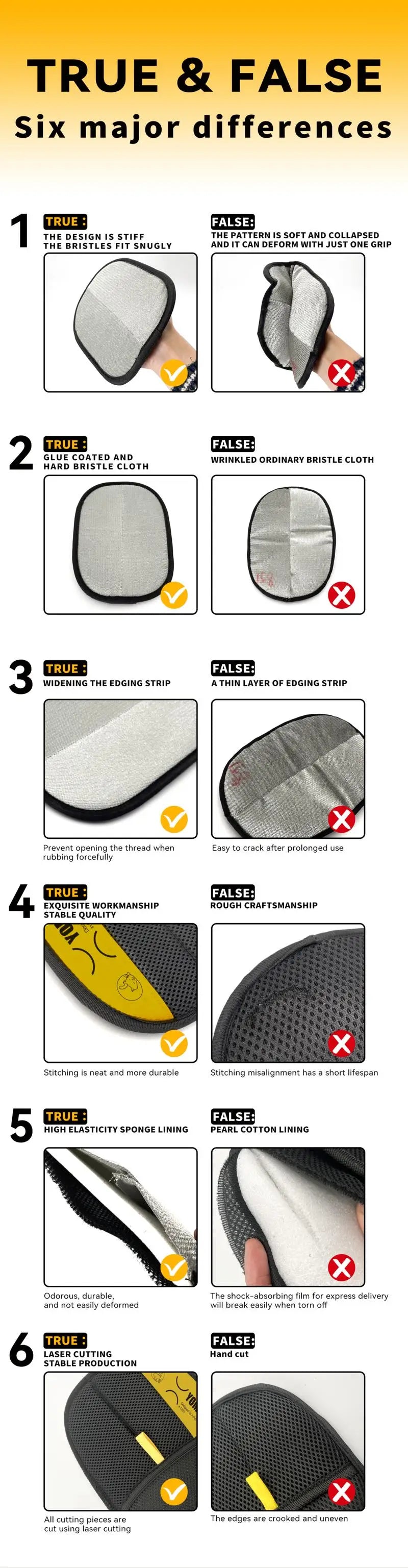 Two-Way Electrostatic Pet Hair Removal Glove – Static Brush for Cat & Dog Fur on Clothes & Furniture | 1–2 Pack