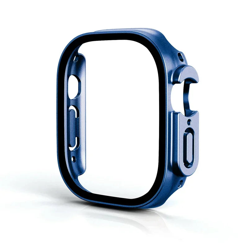 For Apple Watch Ultra 3 49mm 2026 PC Bumper+Screen Protector Tempered Glass+Cover for apple watch Case ultra 2/Ultra Accessories