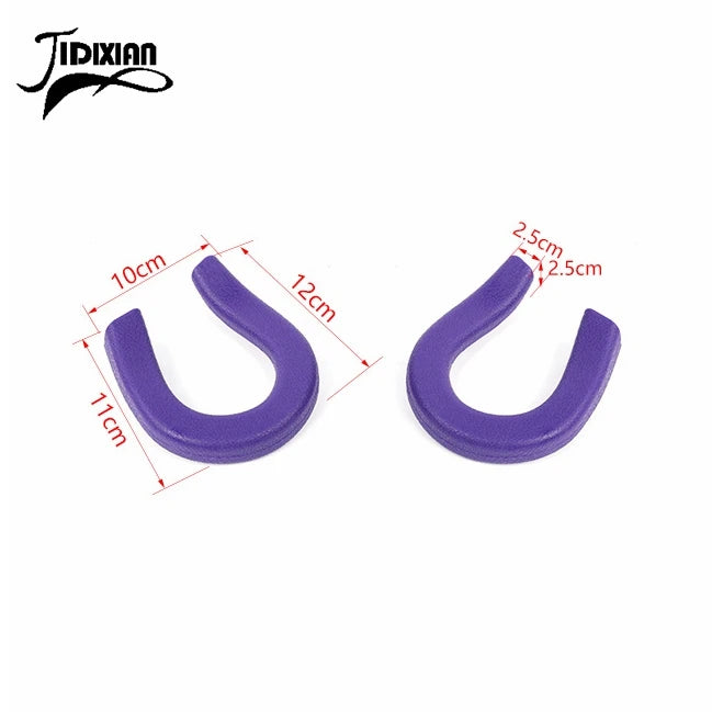 JIDIXIAN Fit for Chevrolet Silverado for GMC Sierra 2014-2026 Car Exterior Front Bumper Trailer Tow Hook Protective Cover