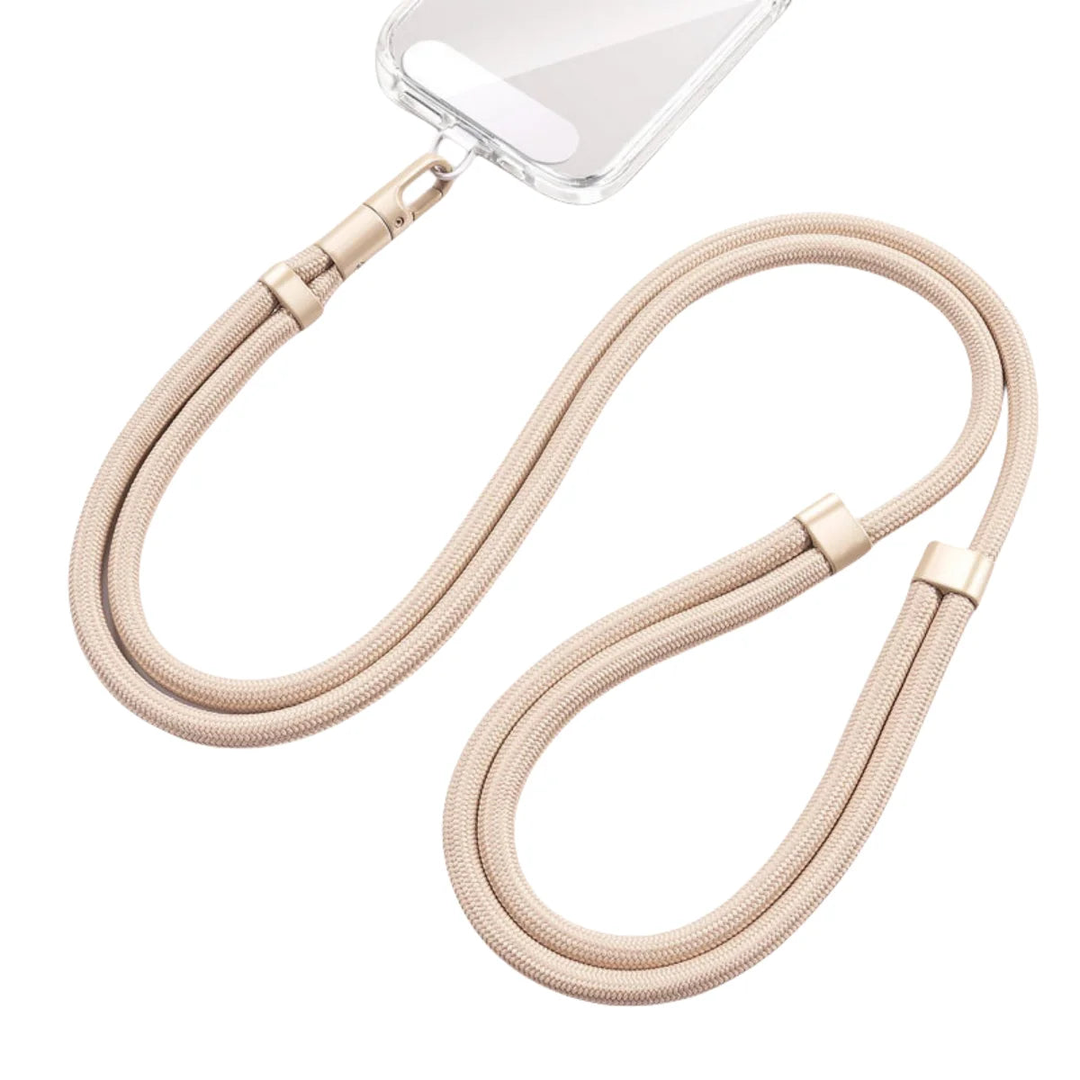 Universal Phone Lanyard with Clip – Anti-Drop 360° Rotation Adjustable Neck & Crossbody Strap for All Phones