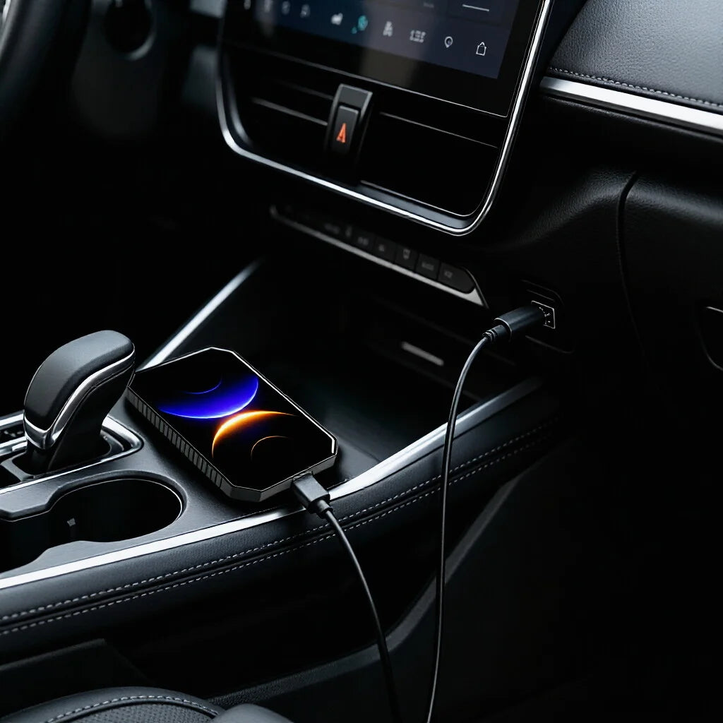 PLAYAIBOX CarPlay AI Box — Wireless CarPlay & Android Auto Adapter with Android 15 Smart System