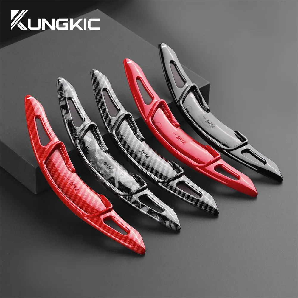 Car Steering Wheel Shift Paddle Shifter Extended Carbon Fiber ABS For Subaru BRZ Impreza WRX XV Crosstrek Forester For Toyota 86