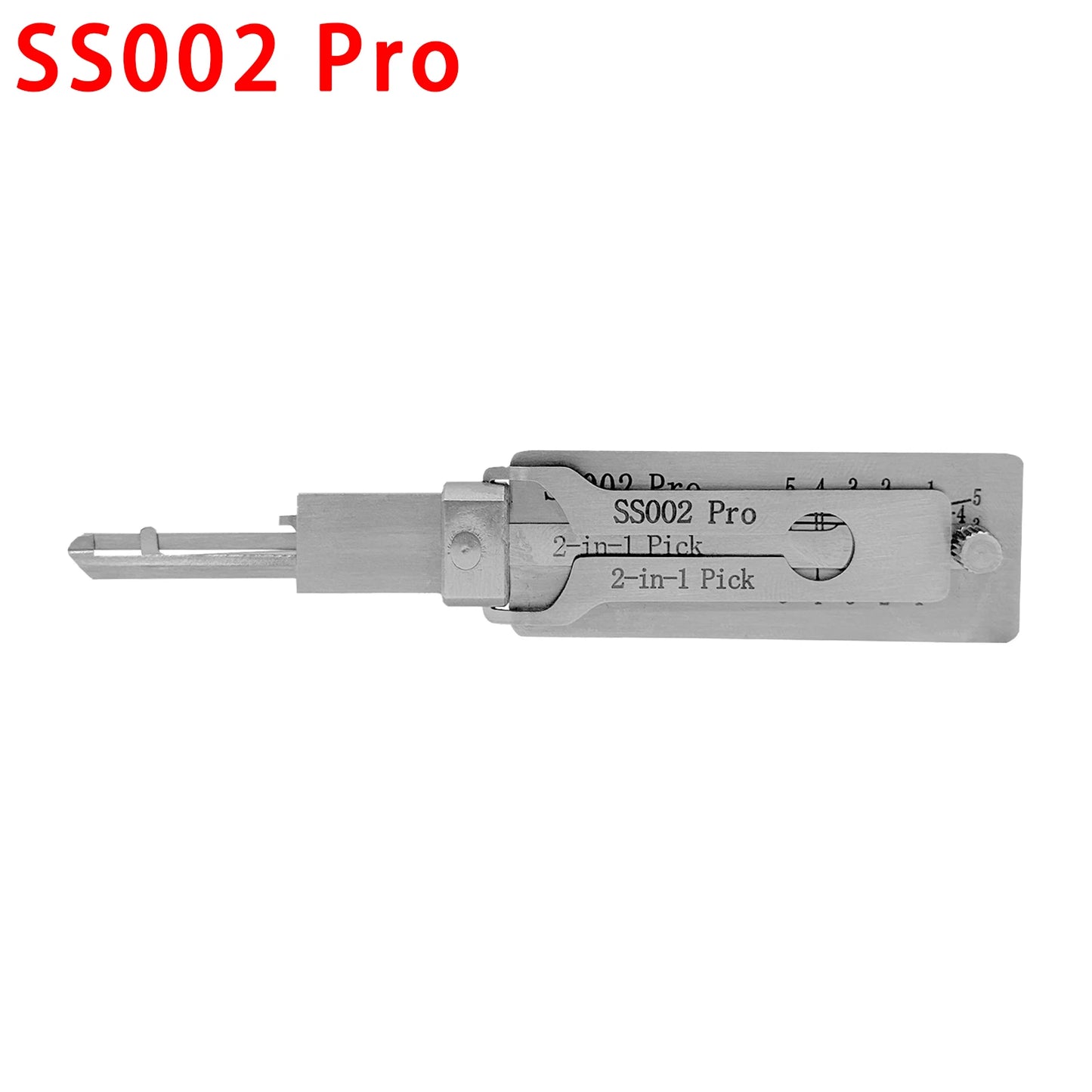 SS001Pro SS002Pro Decoder Portable Key 2-in-1 Stainles Steel Key SS001Pro Locksmith Tools Key SS002Pro Straight Slot Key Decoder