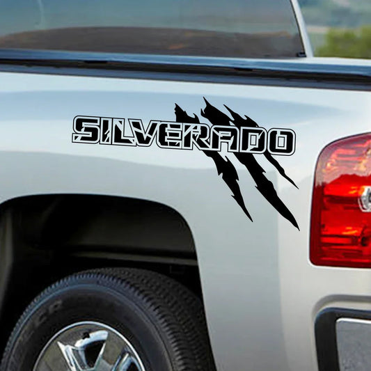 Truck Bed Side Vinyl Graphics Decal — Chevrolet Silverado