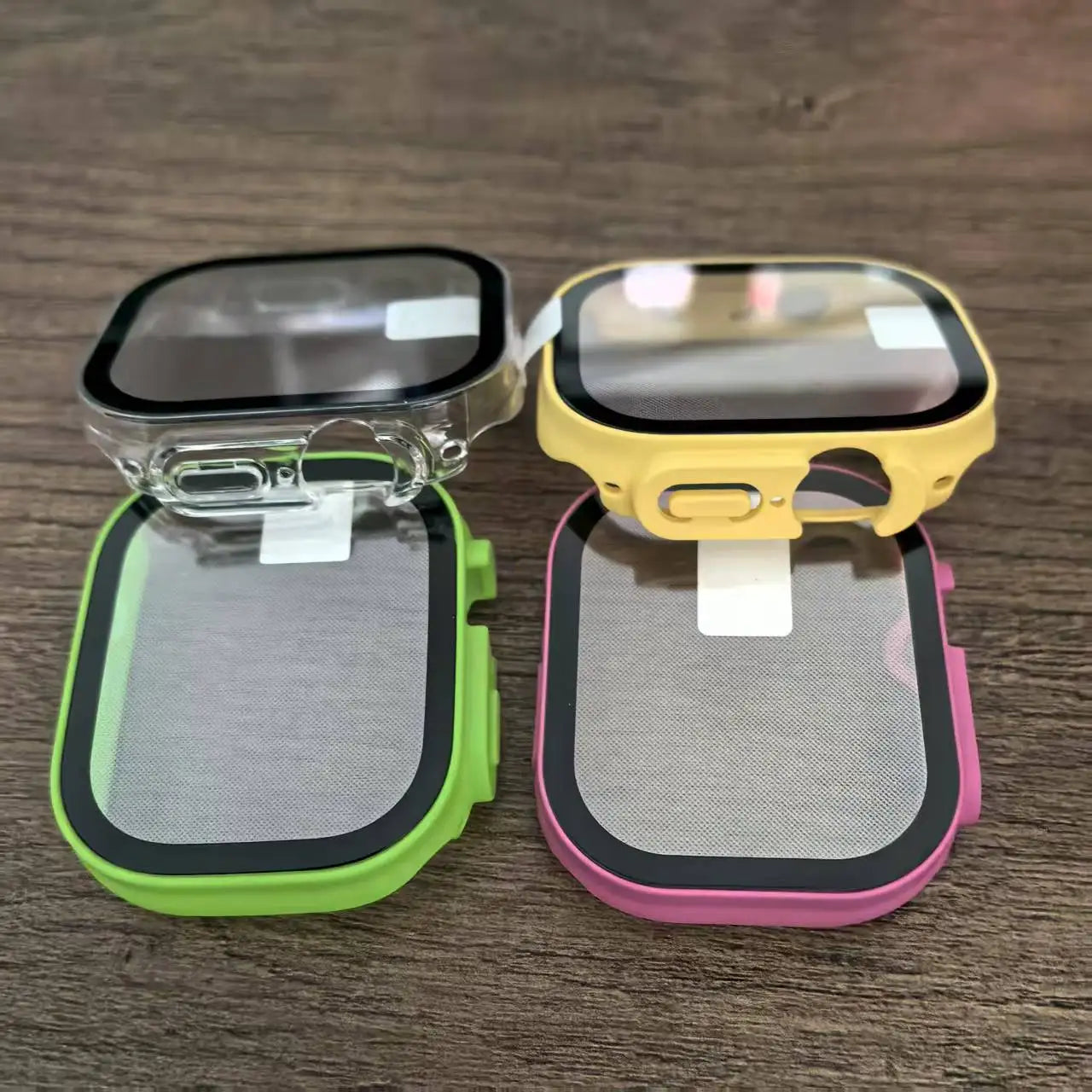 For Apple Watch Ultra 3 49mm 2026 PC Bumper+Screen Protector Tempered Glass+Cover for apple watch Case ultra 2/Ultra Accessories