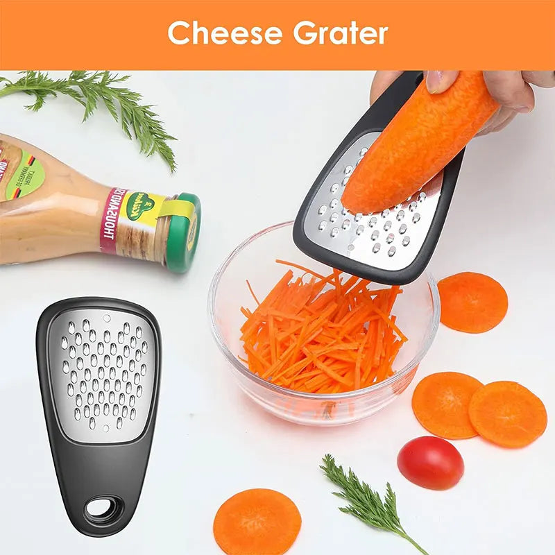 6-Piece Kitchen Gadget Set - Grater, Peeler, Pizza Cutter and Opener - photo 5
