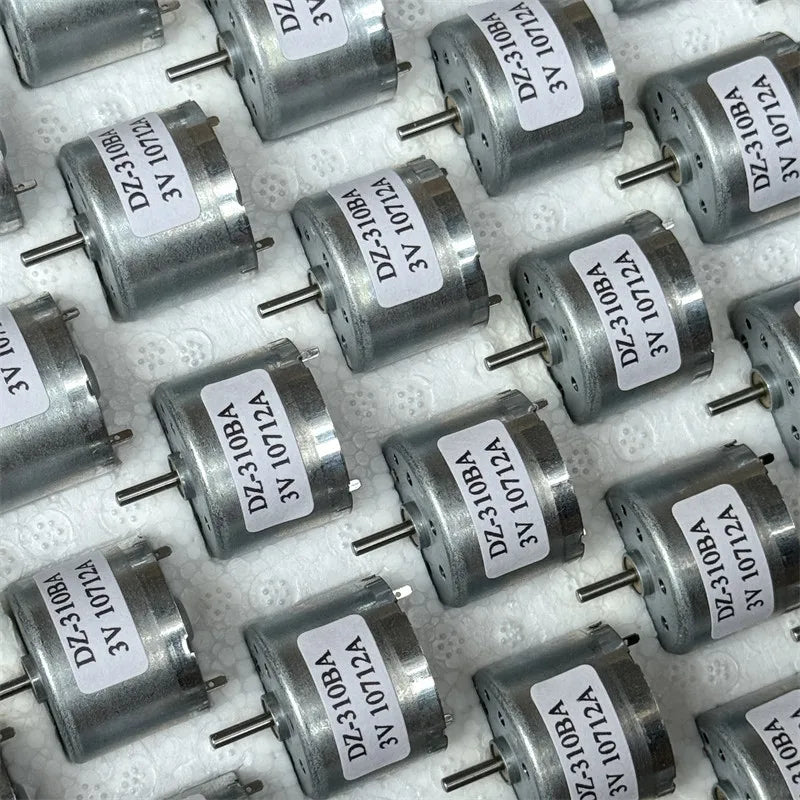 Micro 24mm Round RF-320CA DZ310BA DC 3V-6V 3.7V 5V Mini Electric Motor Low Speed Mute for Toy Model Home Appliance