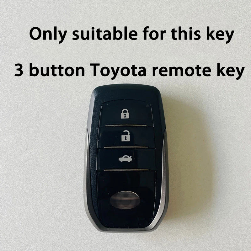 Car Key Silicone Case For Toyota Highlander Land Cruiser Riez 86 Rav4 Prado Innove Camry Hilux 3 Buttons Remote Key Supplies