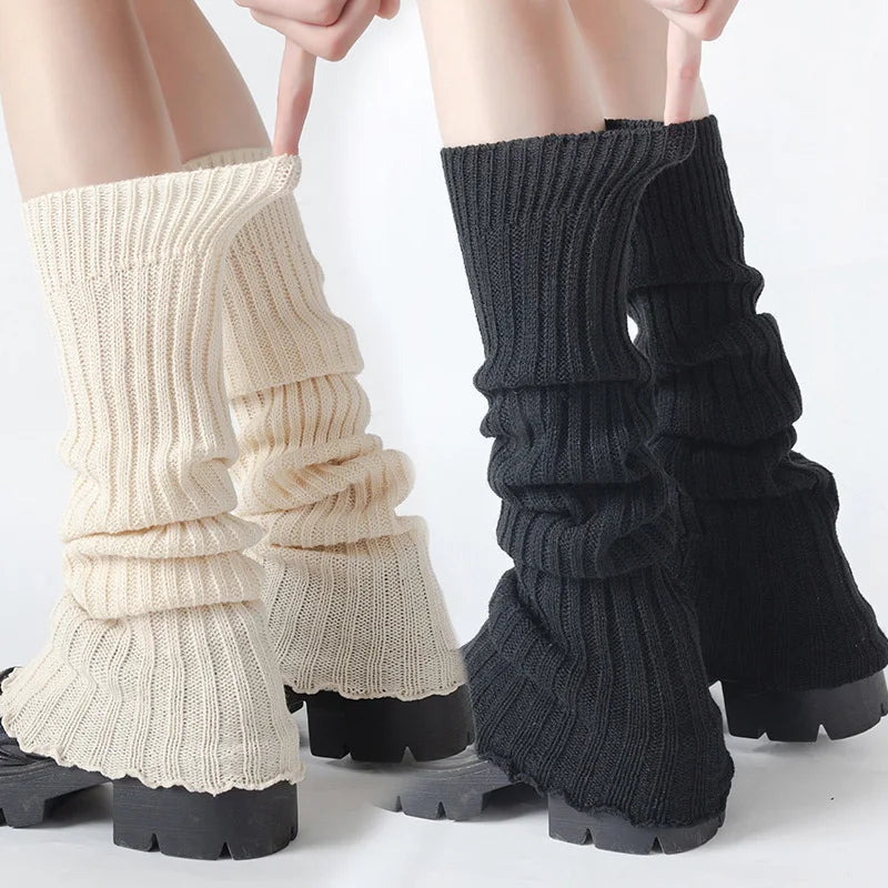 Women's Crochet Knit Leg Warmers, Boot Cuffs
