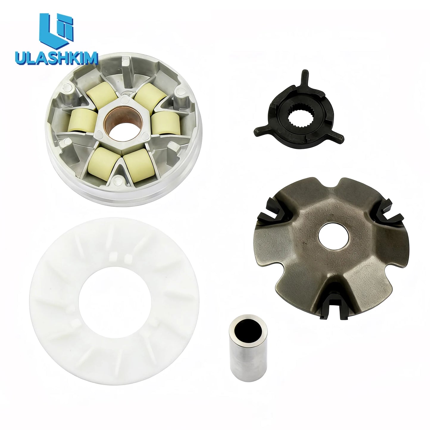 Scooter Motorcycle GY6 50 Active Wheel Kit Clutch 48cc Drive Plate Front Clutch 80cc Pulley Plate Kit
