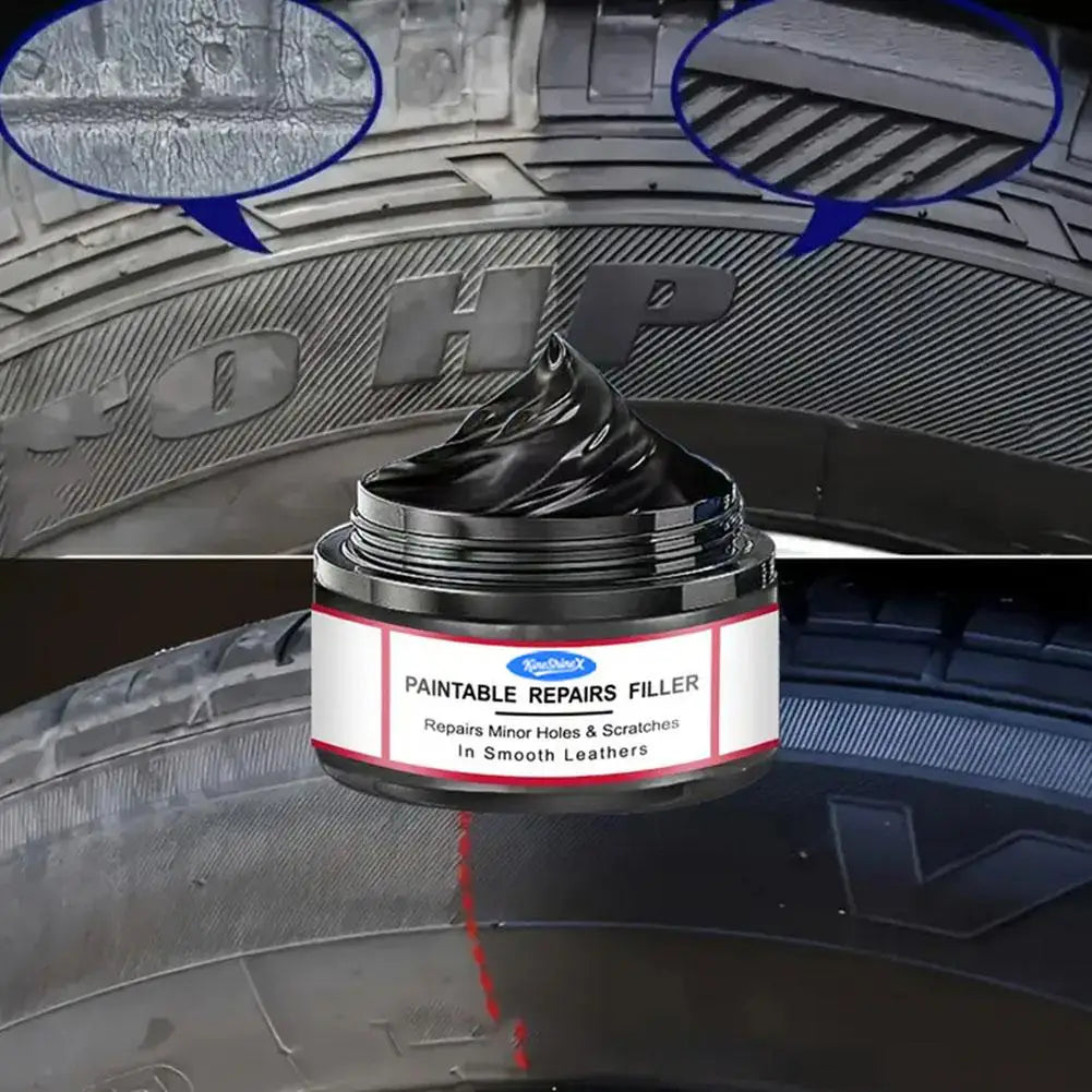 Car Interior Scratch Repair Cream — Plastic & Dashboard Polish