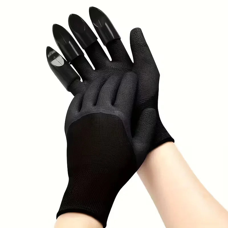 8Pcs Hand Claws Gardening Digging Claws - Waterproof ABS Plastic Work Gloves Durable Doting Plant Propagation Outdoor Tools