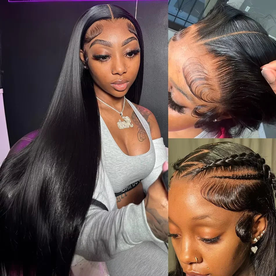 Wear & Go Glueless HD Lace Wig – Bone Straight Human Hair