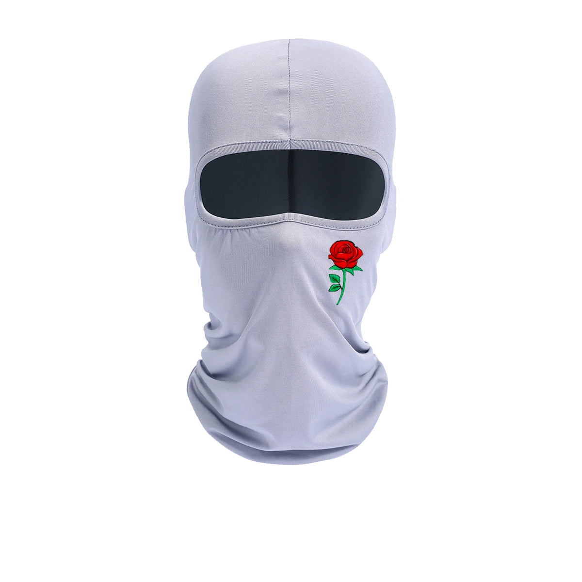 Rose Print Balaclava, Ski and Cycling Face Mask