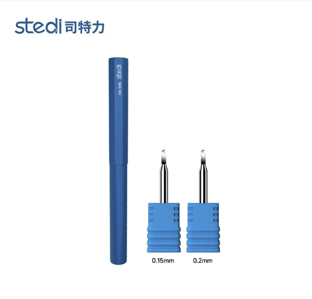 Stedi 0.125~0.30mm Precision Eagle-Beak Hook Knife Smooth Scribing Edges for Gundam Model Trimming Scribing Carving Hand Tool