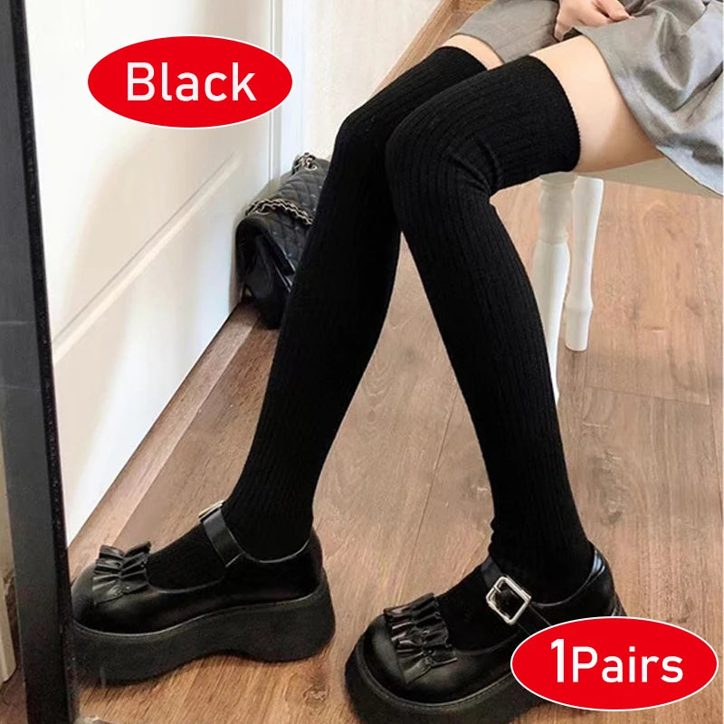 Women's Knit Knee High Socks, Soft Fuzzy