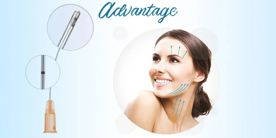 Korea Disposable Sterile Micro Blunt 14G 18G 22G 25G 27G 30G 50mm 70mm Fine Blunt Cannula for filler Beauty Tools