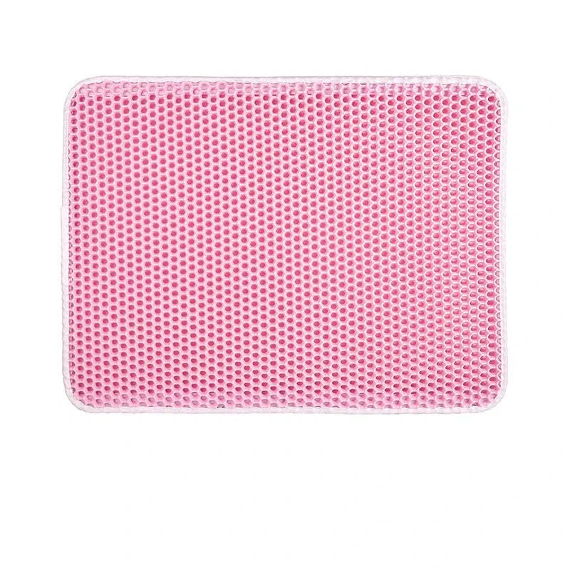 Non-Slip Cat Litter Mat — Double-Layer Waterproof Litter-Trapping Mat