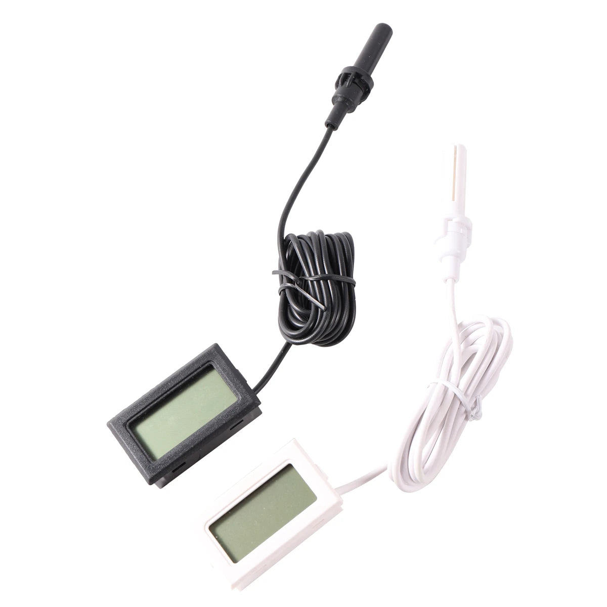 1 set Beekeeping Beehive LCD Digital Display Hygrothermograph Electronic Embedded Temperature & Humidity Meter Gauge Instruments