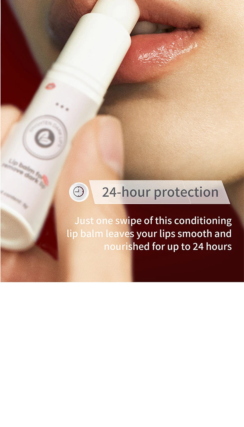 Lip Balm Remove Dark Lips Eliminate Dark Marks - Smooth Lip Lines Prevent Dryness Remove Black Pigment Lip Care Treatment