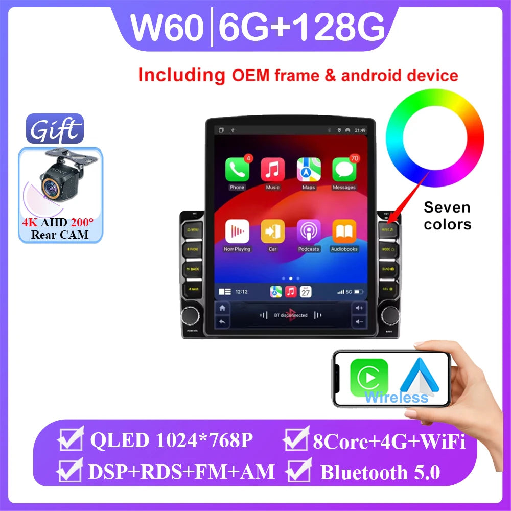 Car Android 15 For Renault Master Nissan NV400 Opel Movano 2010 - 2021 Navigation Touch Screen Multimedia Player Head Unit GPS