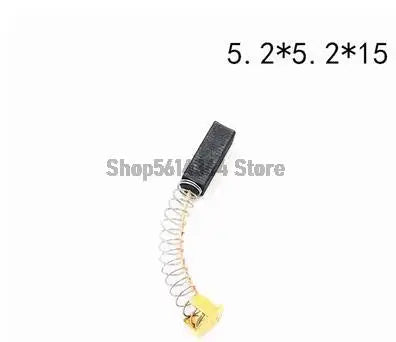 4pcs Carbon Brushes for Small Motors, Centrifuge Tools, Spring Carbon Brushes for Hand Drills, Angle Grinders, Cutting Machines