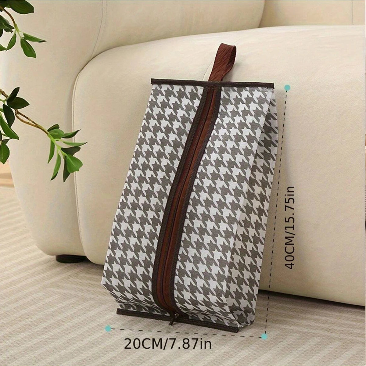 1/2/3/4 Pieces Of Thousand Bird Grid Shoe Storage Bag Transparent Dustproof And Moisture-proof Shoe Boot Protective Cover