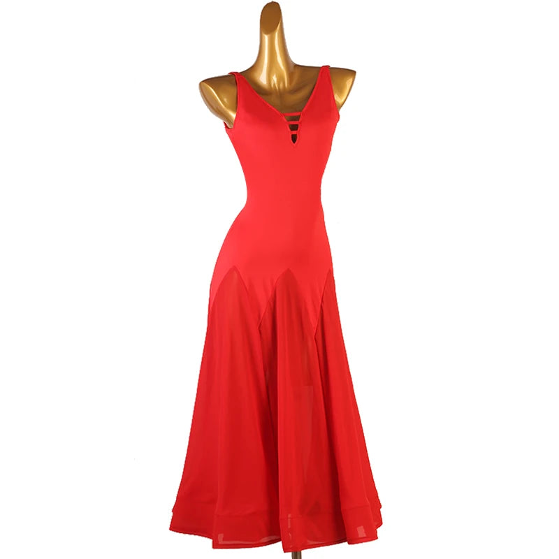 Girls and women's ballroom prom dance dress