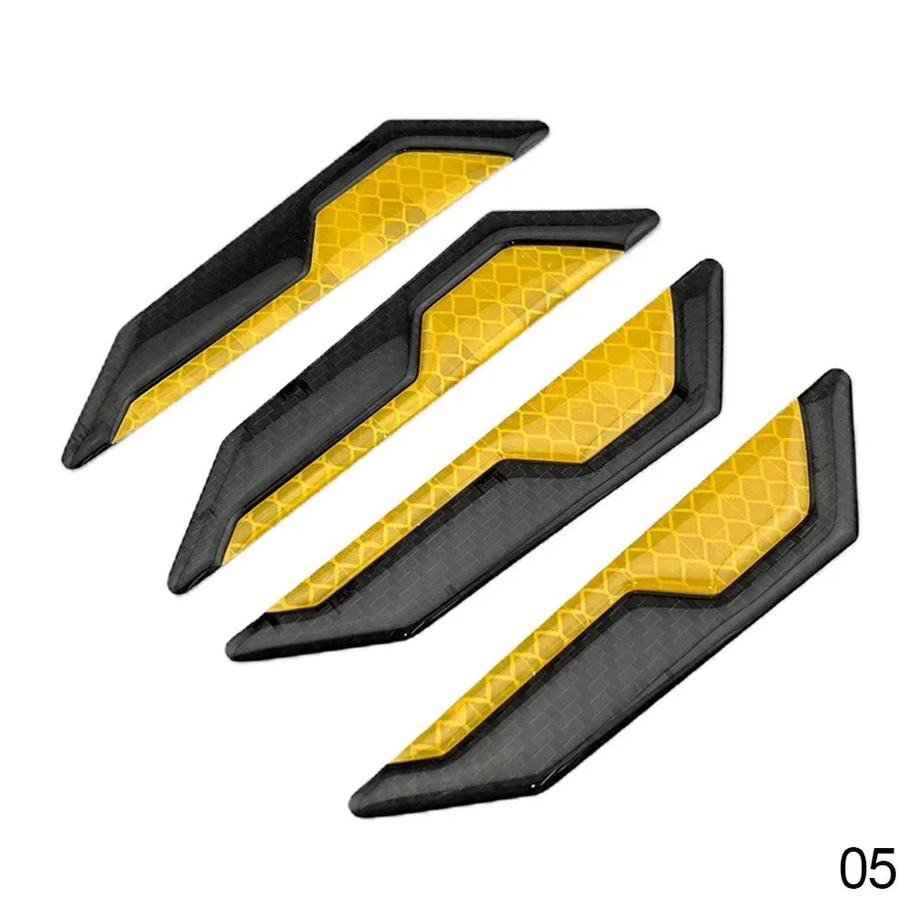 Reflective Car Door Sticker Safety Opening Warning Reflector Tape Decal Auto Car Accessories Exterior Interior Reflector Sticker