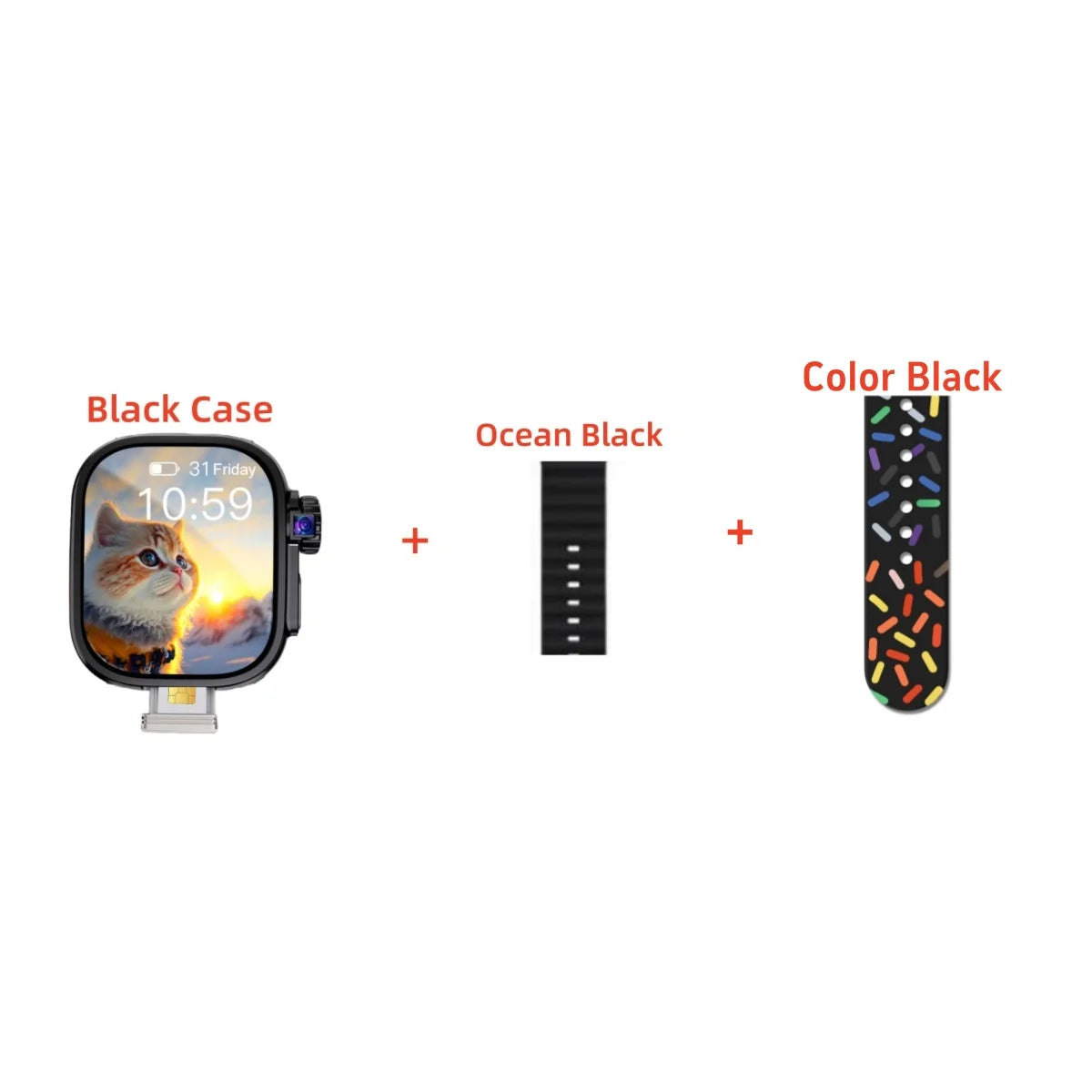 S10 Ultra 3 Smartwatch — 2.29" Curved Display, GPS, WiFi & SIM Support